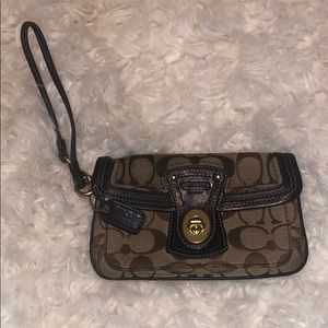 Coach wristlet